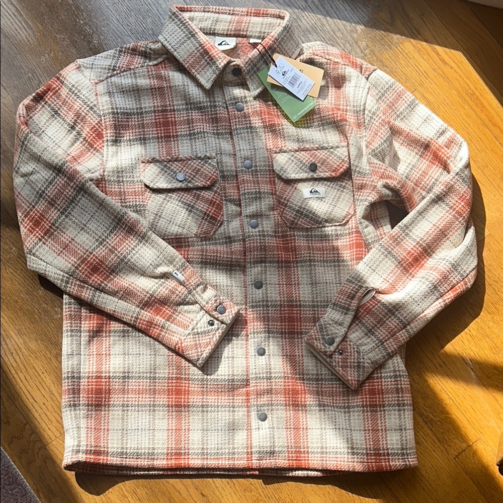Quiksilver Plaid Button-Up jacket